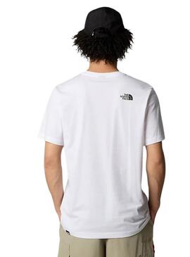 Camiseta The North Face Fine blanco para hombre