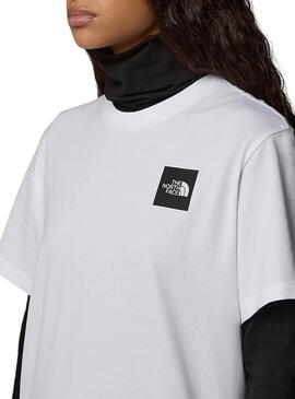 Camiseta The North Face Fine blanco para mujer