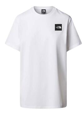 Camiseta The North Face Fine blanco para mujer