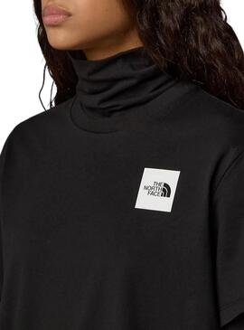 Camiseta The North Face Fine negro para mujer