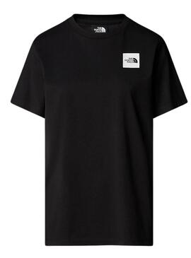 Camiseta The North Face Fine negro para mujer