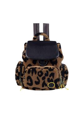 Mochila Munich Deep animal print para mujer