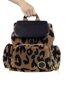 Mochila Munich Deep animal print para mujer