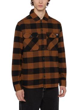 Camisa Dickies Sacramento toffee para hombre