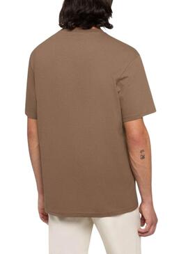 Camiseta Dickies Luray marron para hombre