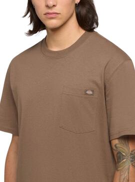 Camiseta Dickies Luray marron para hombre