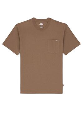 Camiseta Dickies Luray marron para hombre