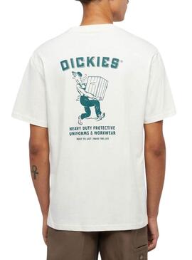 Camiseta Dickies Builder blanco para hombre