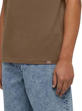 Camiseta Dickies Builder marrón para hombre