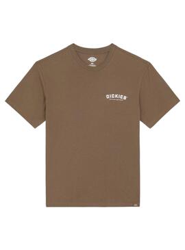 Camiseta Dickies Builder marrón para hombre