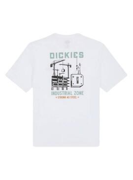 Camiseta Dickies Industrial Zone blanco para hombre