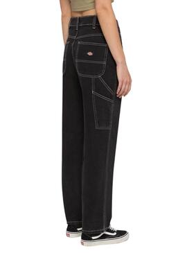 Pantalón vaquero Dickies Ellendale negro para mujer