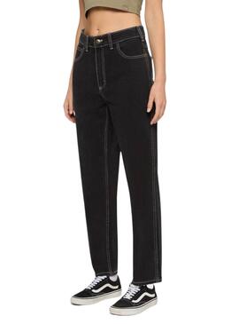 Pantalón vaquero Dickies Ellendale negro para mujer