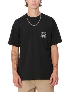 Camiseta Carhartt Heart Train negro para hombre