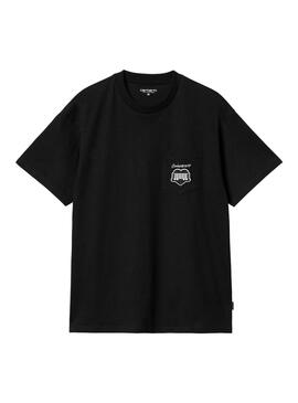 Camiseta Carhartt Heart Train negro para hombre