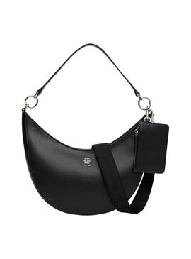 Bolso Tommy Hilfiger Saddle negro para mujer