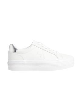 Zapatillas Calvin Klein Jeans Bold blanco para mujer