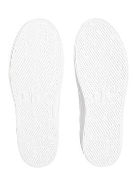 Zapatillas Calvin Klein Jeans Bold blanco para mujer