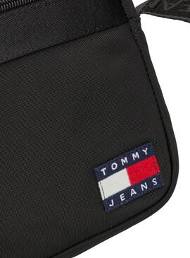 Bolso Tommy Jeans Daily Reporter negro para hombre