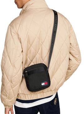 Bolso Tommy Jeans Daily Reporter negro para hombre