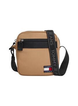 Bolso Tommy Jeans Daily Reporter tostado para hombre