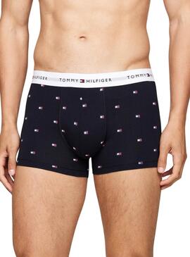 Pack boxers Tommy Hilfiger Print multicolor para hombre