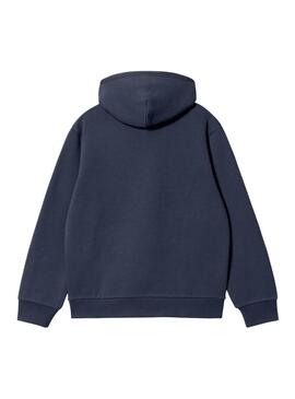 Sudadera Carhartt Hood azul marino para hombre