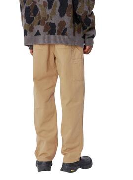 Pantalón Carhartt Flint camel para hombre