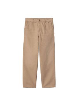 Pantalón Carhartt Single Knee beige para hombre