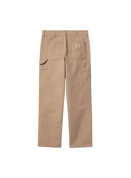 Pantalón Carhartt Single Knee beige para hombre