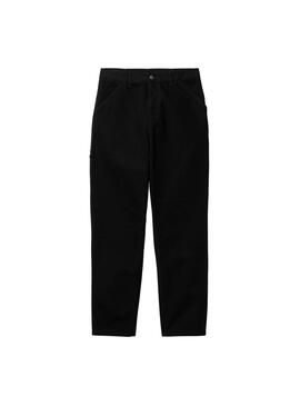 Pantalón Carhartt Single Knee negro para hombre