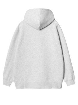 Sudadera Carhartt Hooded gris para mujer