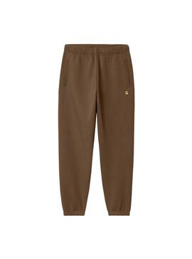 Pantalón Carhartt Chase jogger marrón para hombre