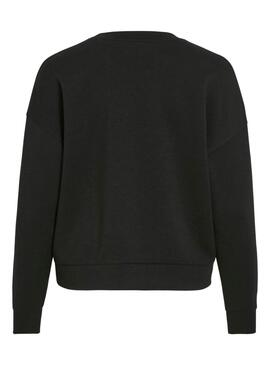 Sudadera Vila Visiffi negro para mujer