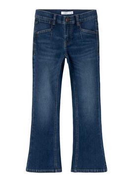 Pantalón vaquero Name It Polly Boot dark denim