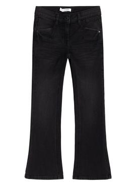 Pantalón vaquero Name It Polly Boot negro