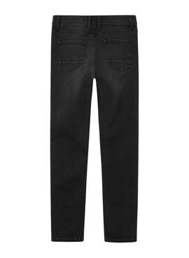 Pantalón vaquero Name It Silas slim negro 