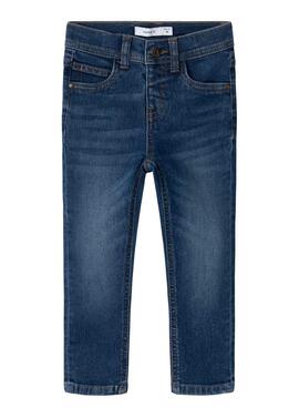 Pantalón vaquero Name It Silas Kid denim oscuro