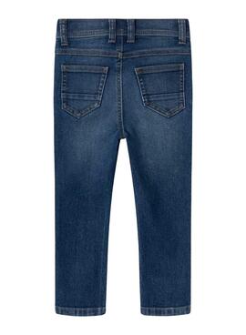 Pantalón vaquero Name It Silas Kid denim oscuro