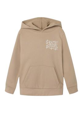 Sudadera Name It Lubba beige para niño