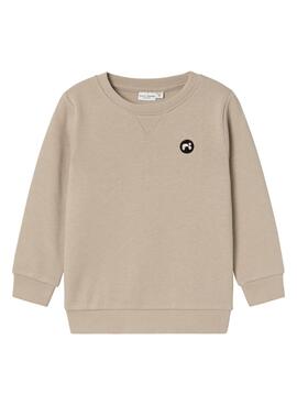 Sudadera Name It Vimo kids beige