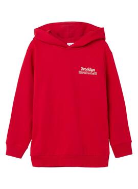 Sudadera Name It Larinne rojo para niño