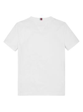 Camiseta Tommy Hilfiger Puff blanco para niño