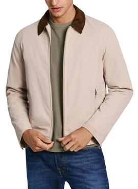 Cazadora Pepe Jeans Tarrington beige para hombre