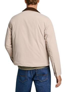 Cazadora Pepe Jeans Tarrington beige para hombre