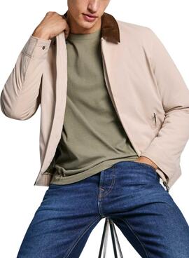 Cazadora Pepe Jeans Tarrington beige para hombre