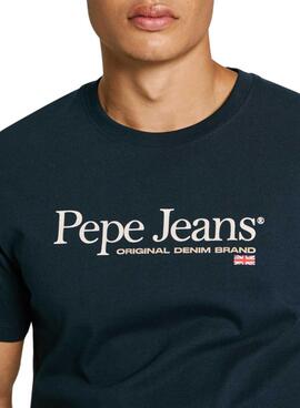 Camiseta Pepe Jeans Albert azul marino para hombre