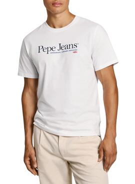 Camiseta Pepe Jeans Albert blanco para hombre