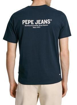 Camiseta Pepe Jeans Sam azul marino para hombre