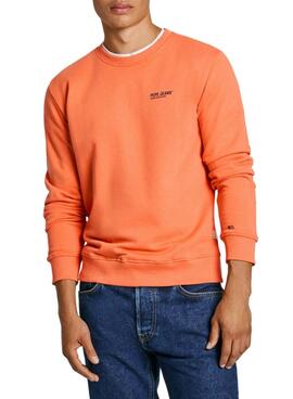 Sudadera Pepe Jeans Sam naranja para hombre